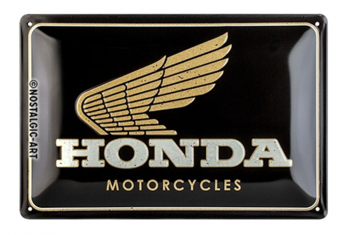 Blechschild Honda Flügel 1